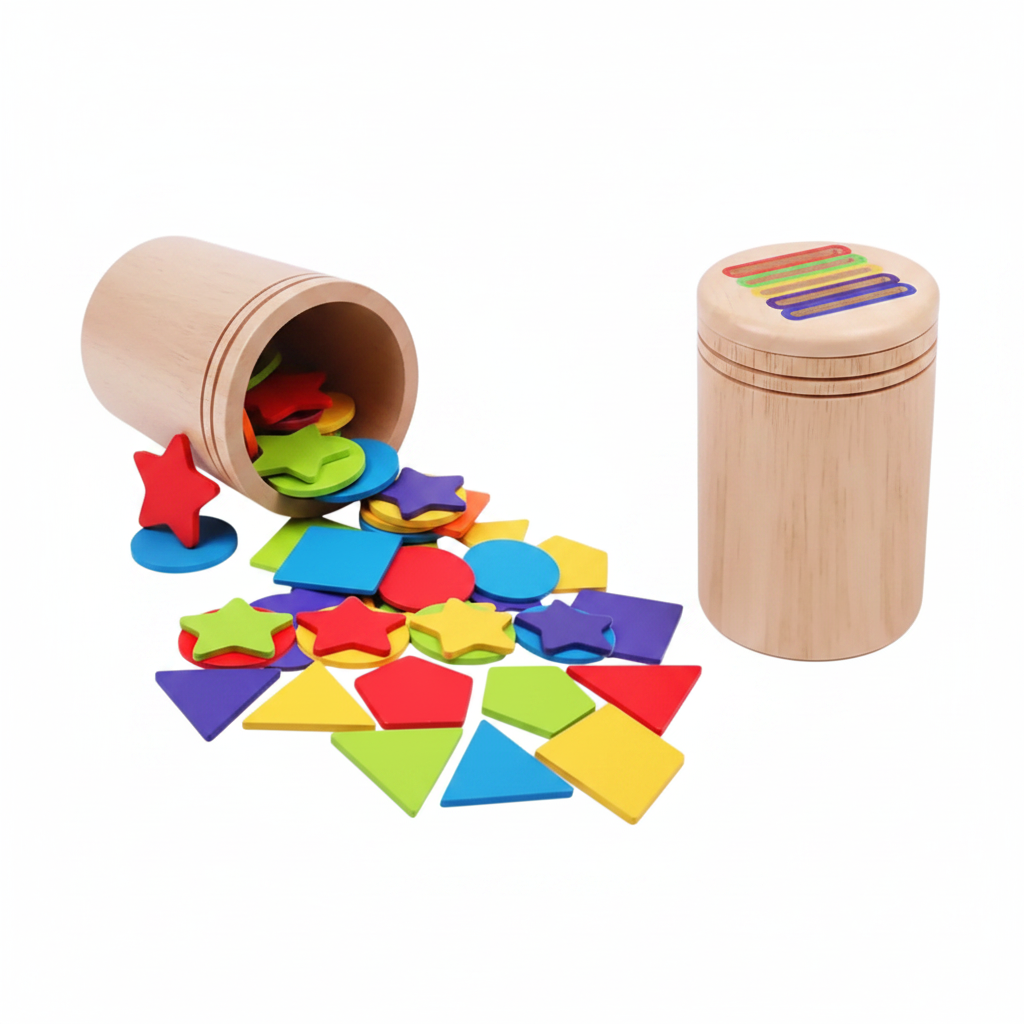 Wooden learning toy (2-5 years old)